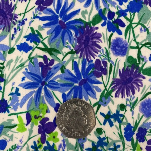 Cotton Lawn - 0275/SI/B - Blue